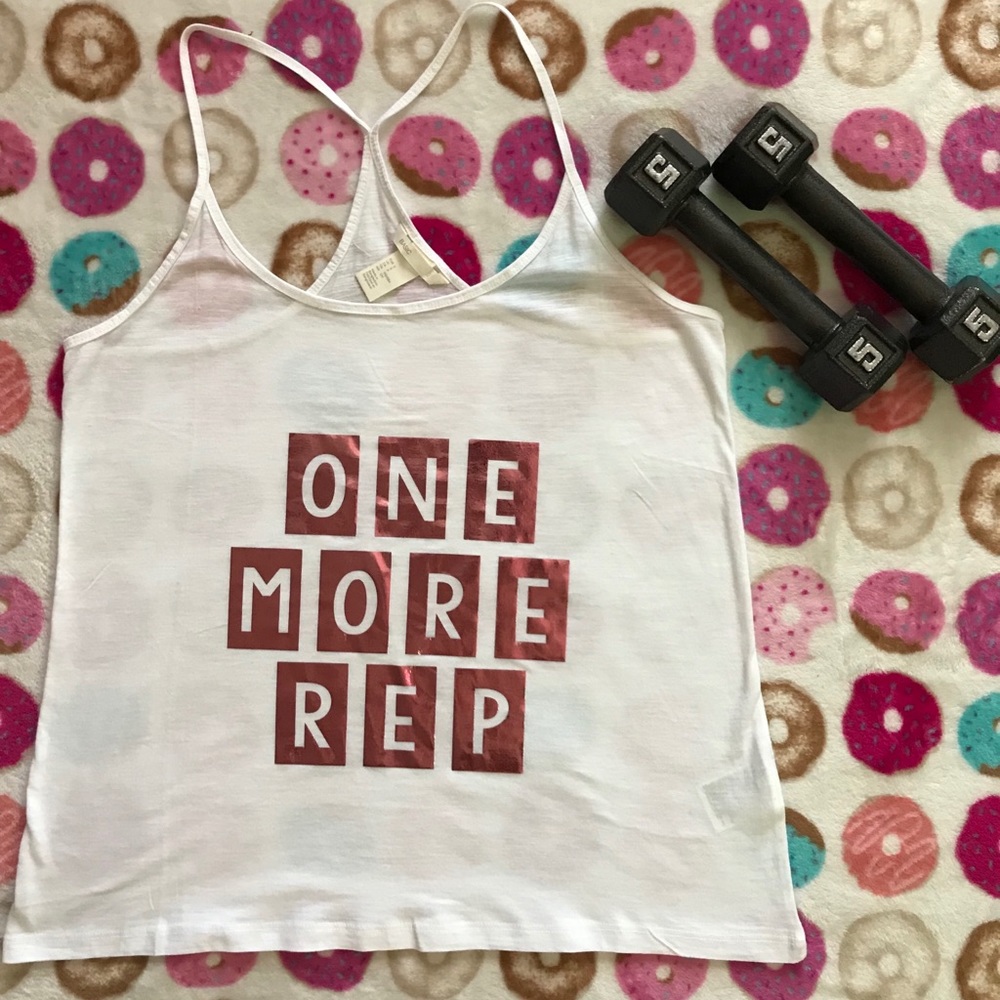 one more rep workout tank